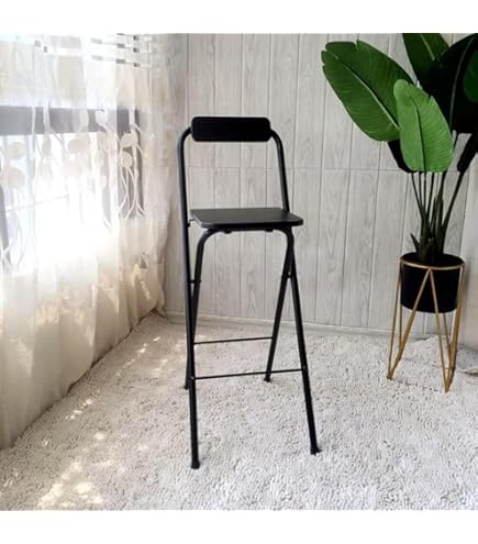 IKEA ハイチェア 黒 椅子 スツール カウンターチェアフランクリン 74cm FRANKLIN フランクリン カウンターチェア 背もたれ付き
